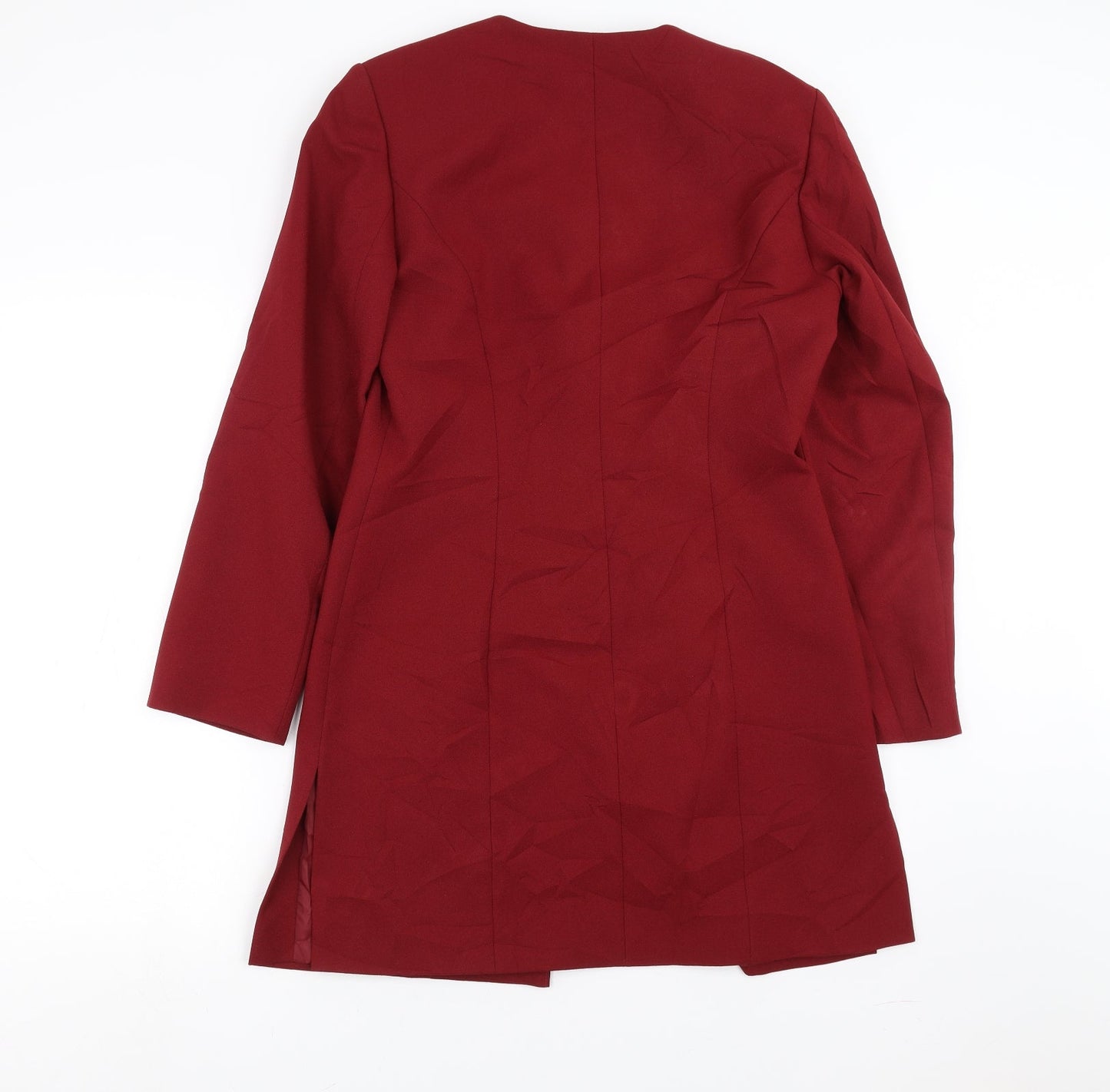 Womens UK Size 10 Collection Regular Red Suit Jacket