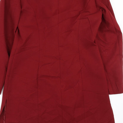 Womens UK Size 10 Collection Regular Red Suit Jacket