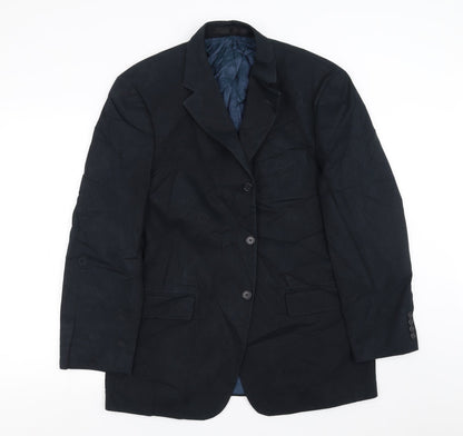 Mens UK Size 42 Marks and Spencer Regular Blue Suit Jacket