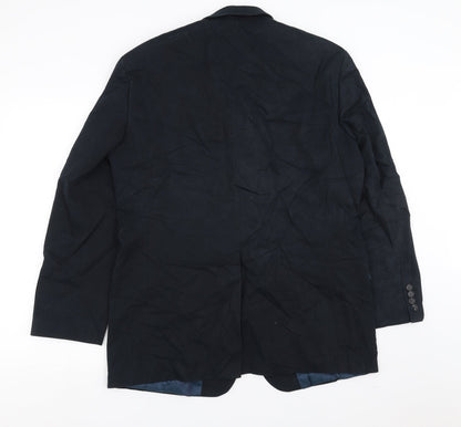 Mens UK Size 42 Marks and Spencer Regular Blue Suit Jacket