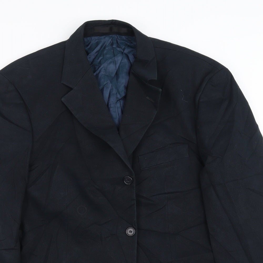 Mens UK Size 42 Marks and Spencer Regular Blue Suit Jacket