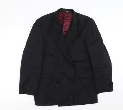 Mens UK Size 38 Marks and Spencer Regular Black Suit Jacket