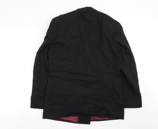 Mens UK Size 38 Marks and Spencer Regular Black Suit Jacket