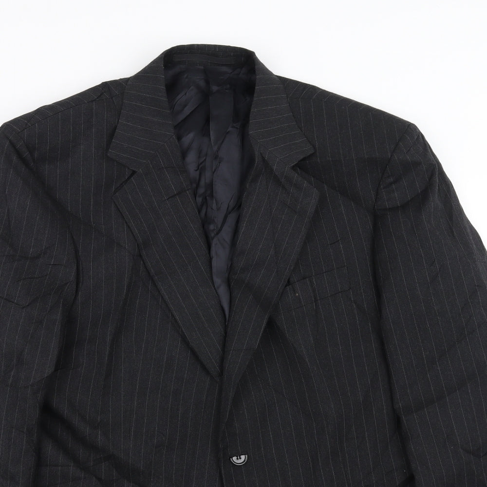 Mens UK Size 42 Mr Harry Regular Grey Suit Jacket