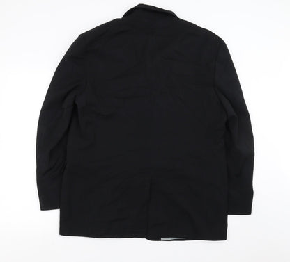 Mens UK Size 42 Wilson Regular Black Suit Jacket