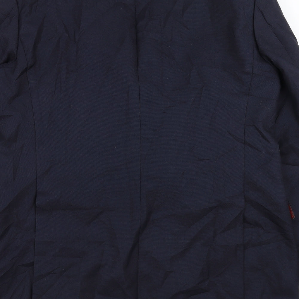 Mens UK Size 42 Marks and Spencer Regular Blue Suit Jacket