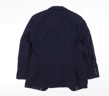 lagerfeld Mens Blue   Jacket Suit Jacket Size 38