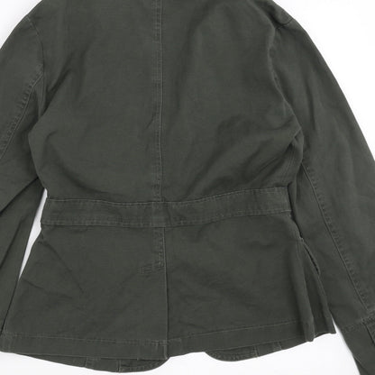 Womens UK Size 10 Select Green Jacket