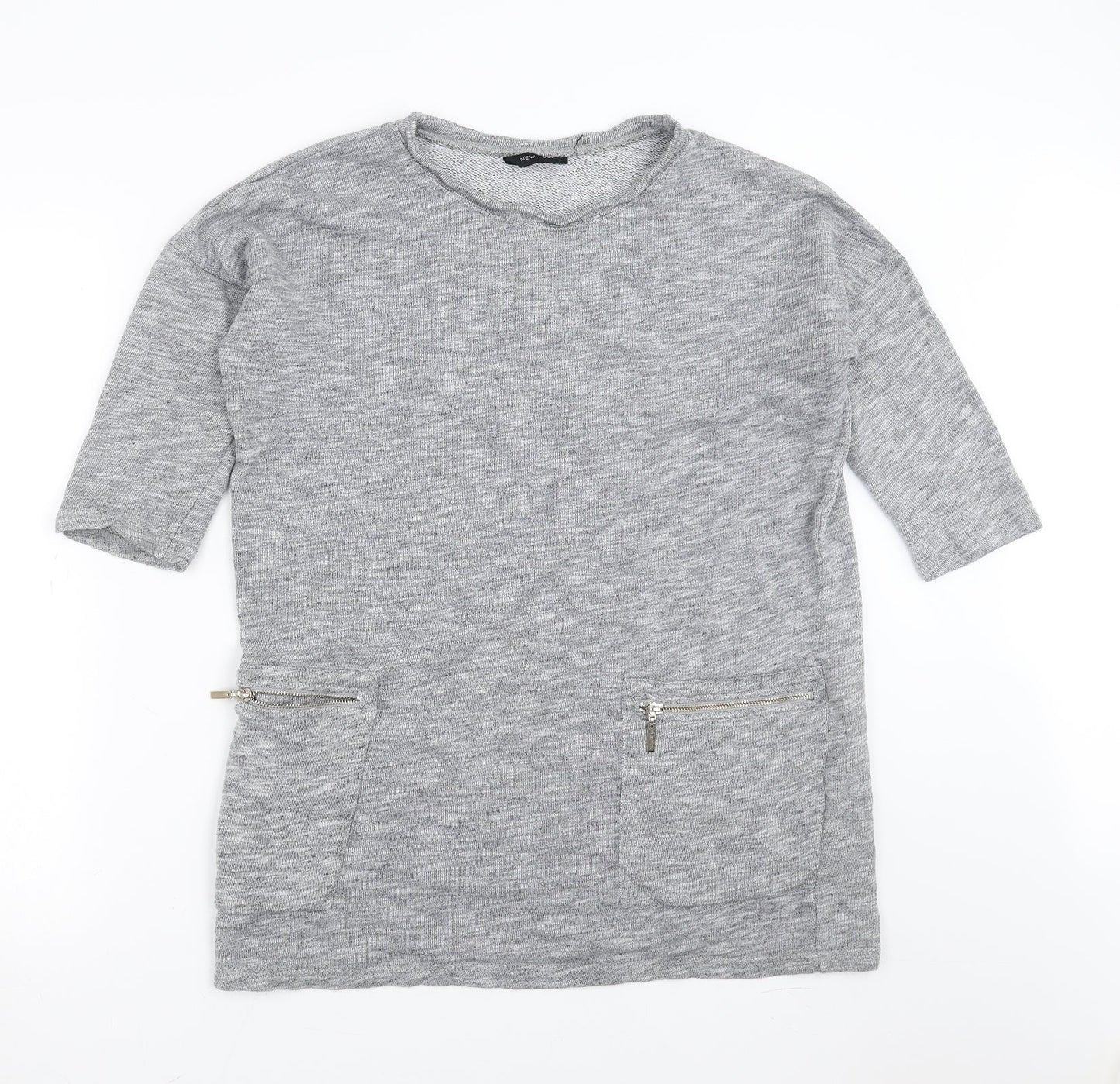 Womens UK Size 12 NEXT Grey Pullover Sweatshirt