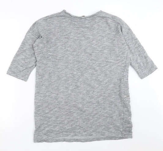 Womens UK Size 12 NEXT Grey Pullover Sweatshirt