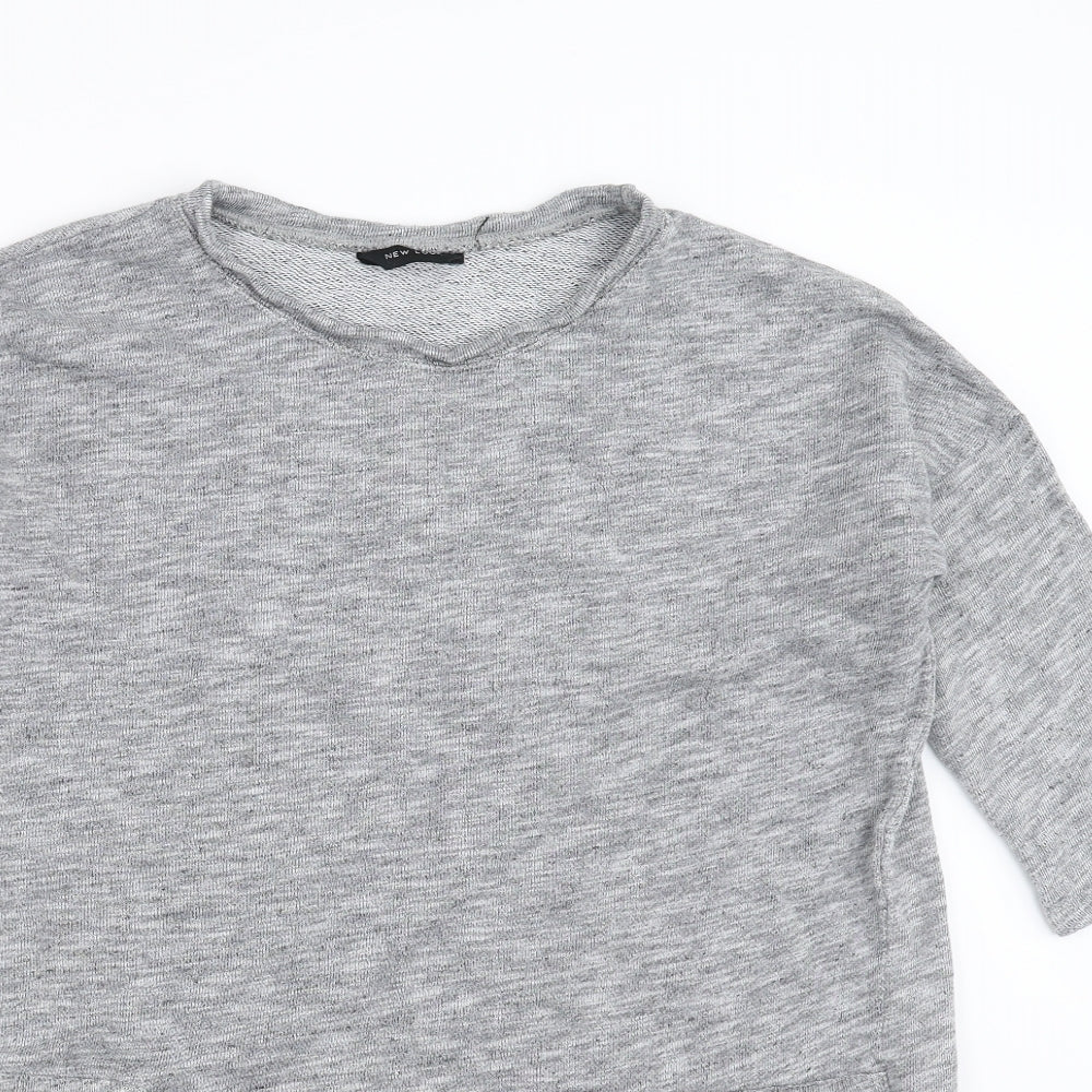 Womens UK Size 12 NEXT Grey Pullover Sweatshirt