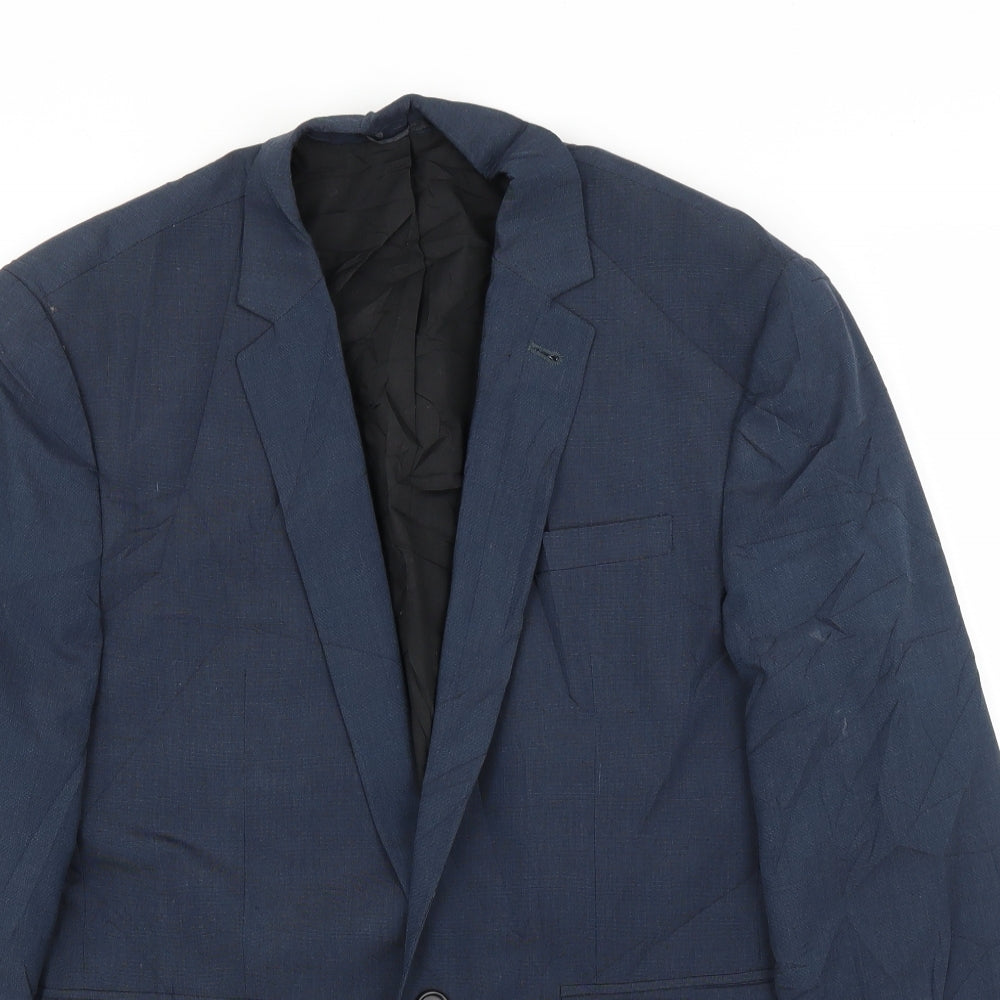 ASOS Womens Blue   Jacket Suit Jacket Size 40