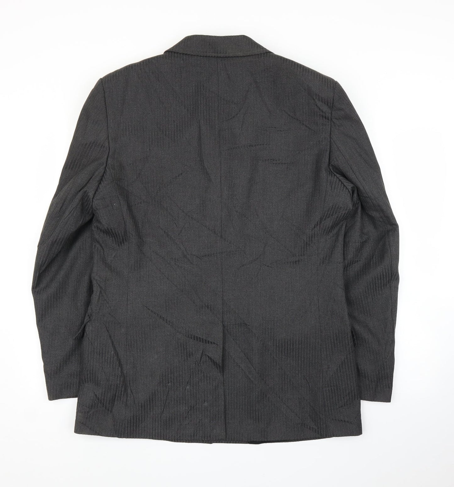 Mens UK Size 42 Topman Regular Grey Suit Jacket