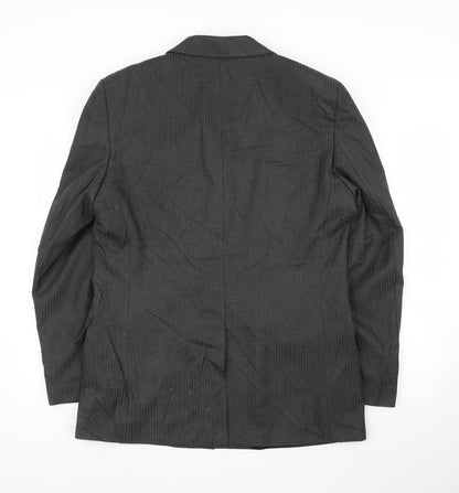 Mens UK Size 42 Topman Regular Grey Suit Jacket