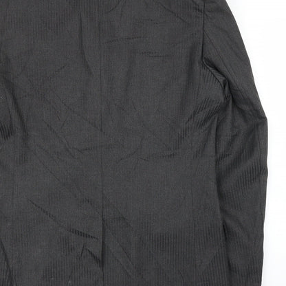 Mens UK Size 42 Topman Regular Grey Suit Jacket
