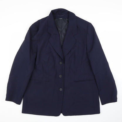 Mens UK Size 40 Preworn Regular Blue Suit Jacket