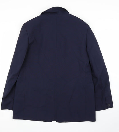 Mens UK Size 40 Preworn Regular Blue Suit Jacket