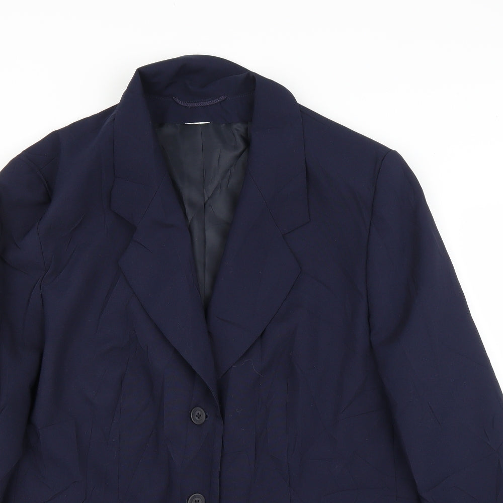 Mens UK Size 40 Preworn Regular Blue Suit Jacket