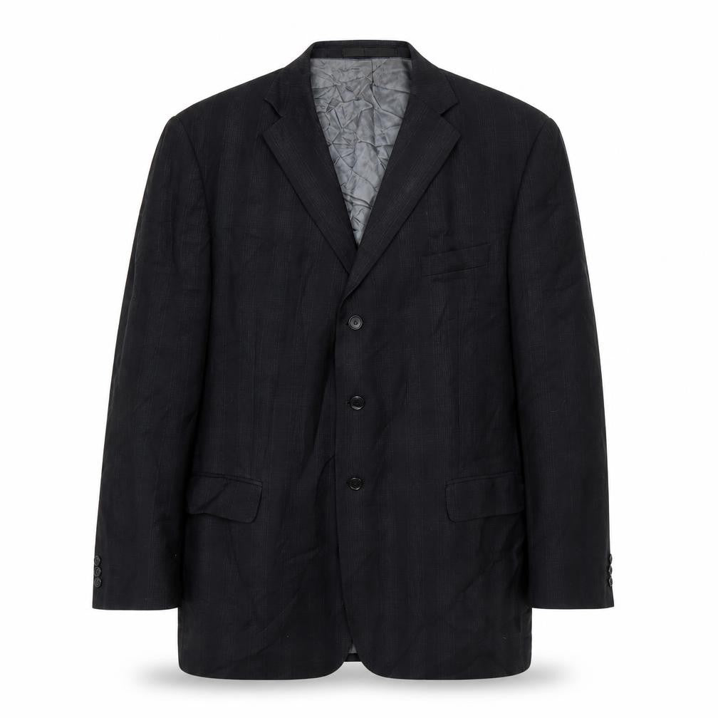 Mens UK Size 46 M&S Regular Black Suit Jacket