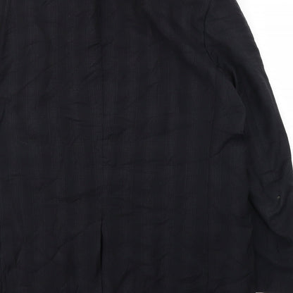 Mens UK Size 46 M&S Regular Black Suit Jacket