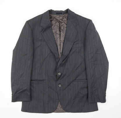 Mens UK Size 38 George Arthur Dunn Regular Grey Suit Jacket