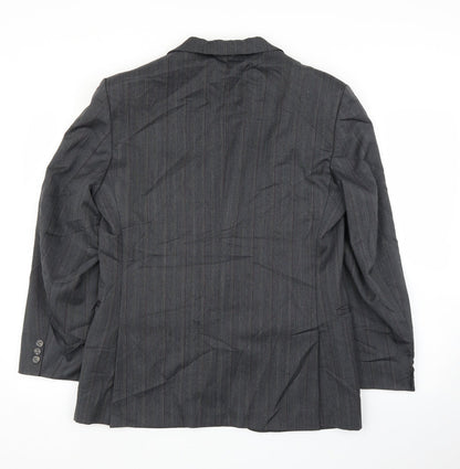 Mens UK Size 38 George Arthur Dunn Regular Grey Suit Jacket