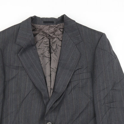 Mens UK Size 38 George Arthur Dunn Regular Grey Suit Jacket