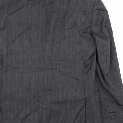 Mens UK Size 38 George Arthur Dunn Regular Grey Suit Jacket