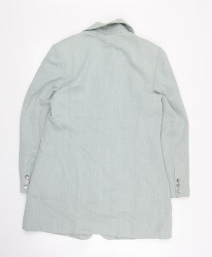 M&S Womens Green   Jacket Blazer Size 12