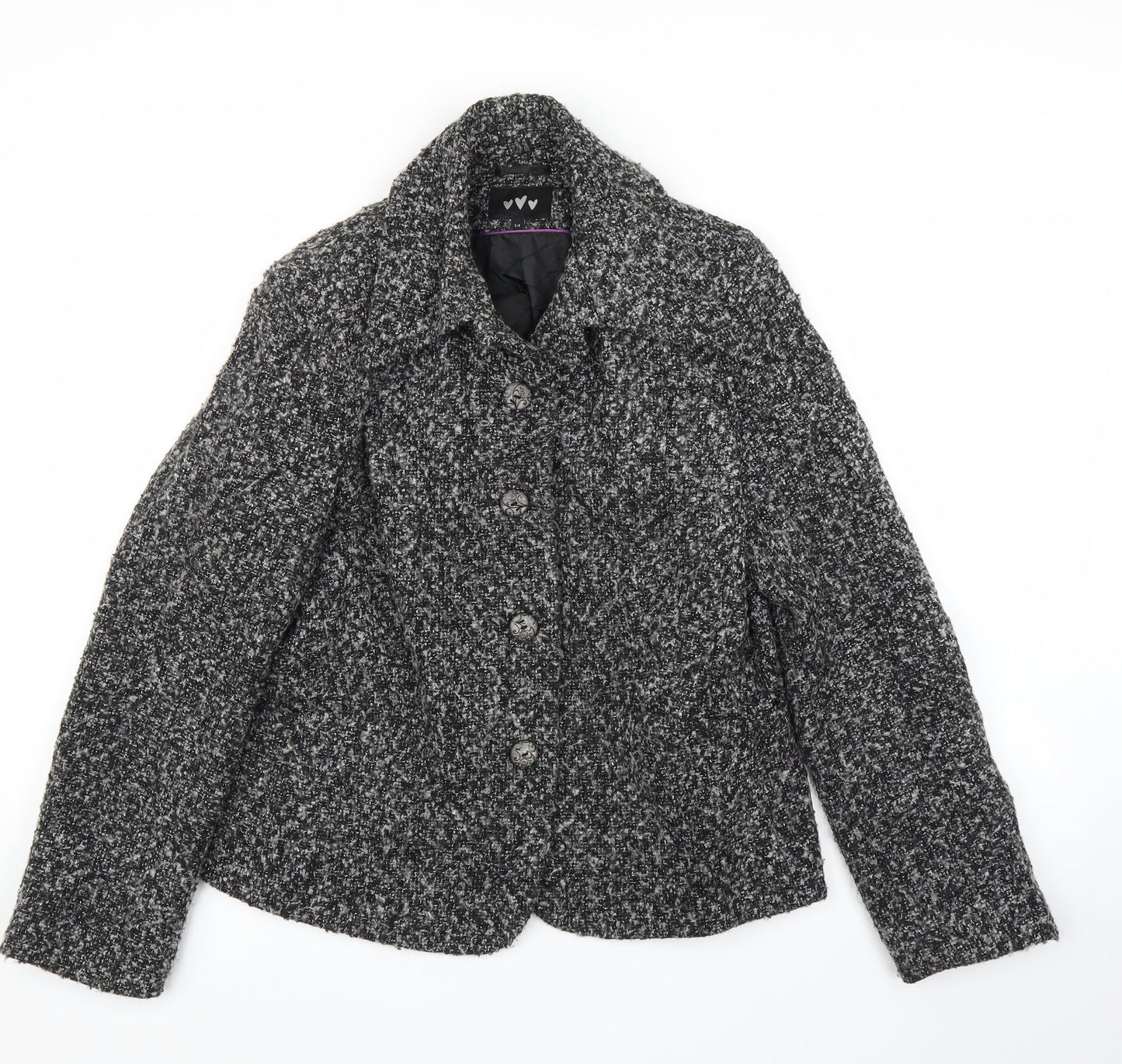 Womens UK Size 14 M&S Grey Jacket