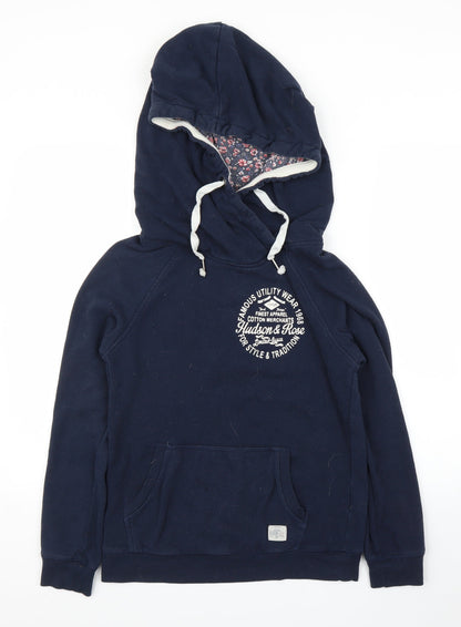 New Look Womens Blue   Pullover Hoodie Size 10