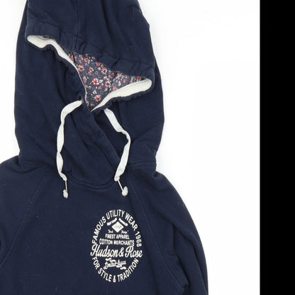 New Look Womens Blue   Pullover Hoodie Size 10