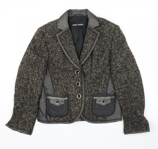 Gerry Weber Womens Brown   Cardigan Jumper Size 12  - Jacket