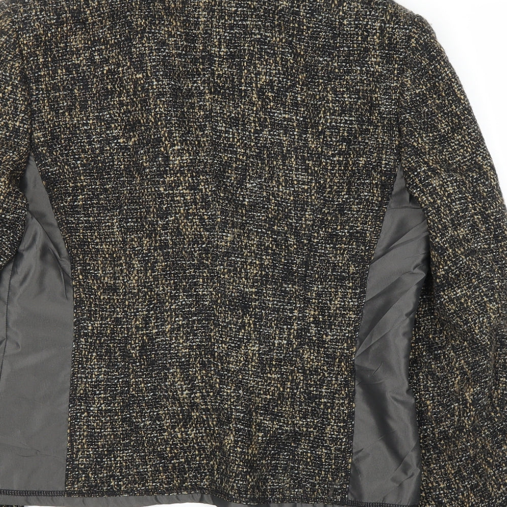 Womens UK Size 12 Gerry Weber Brown Cardigan Jumper