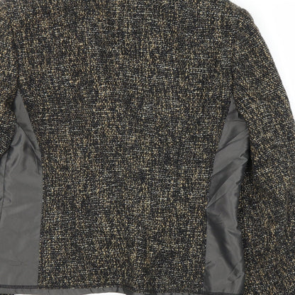 Womens UK Size 12 Gerry Weber Brown Cardigan Jumper