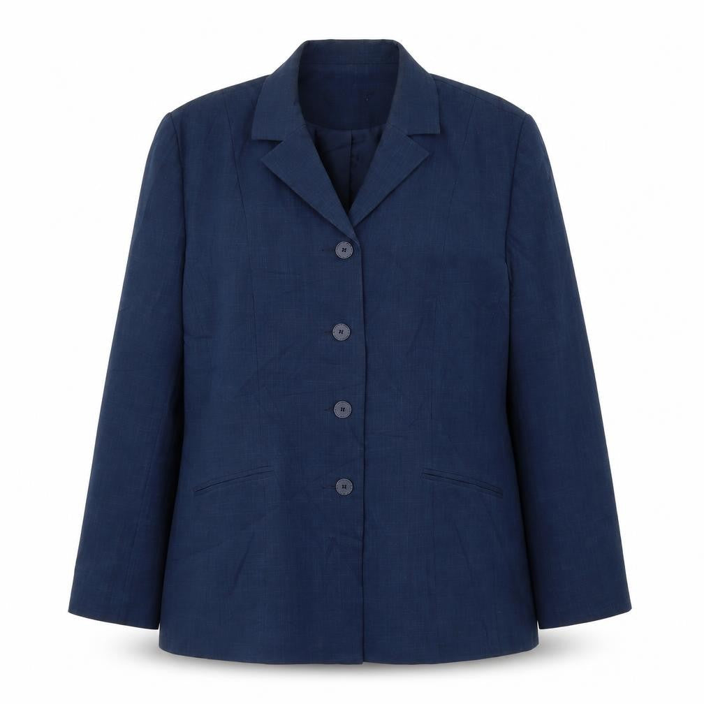 Womens UK Size 16 Bonmarché Regular Blue Suit Jacket