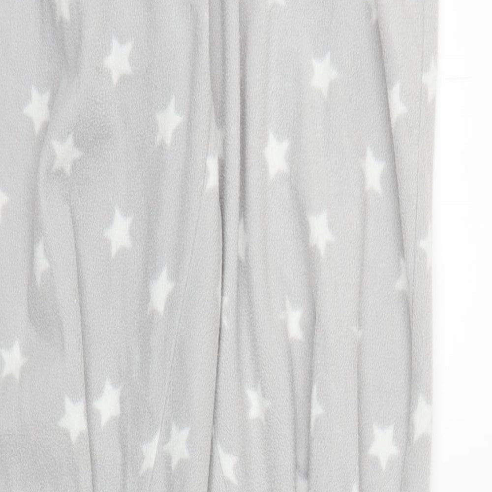 Debenhams Womens Grey Solid  Chemise Pyjama Pants Size 8  - Stars