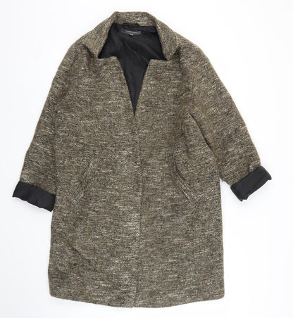 Womens UK Size 6 Limited Collection Brown Overcoat