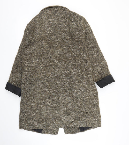 Limited Collection Womens Brown   Overcoat Coat Size 6