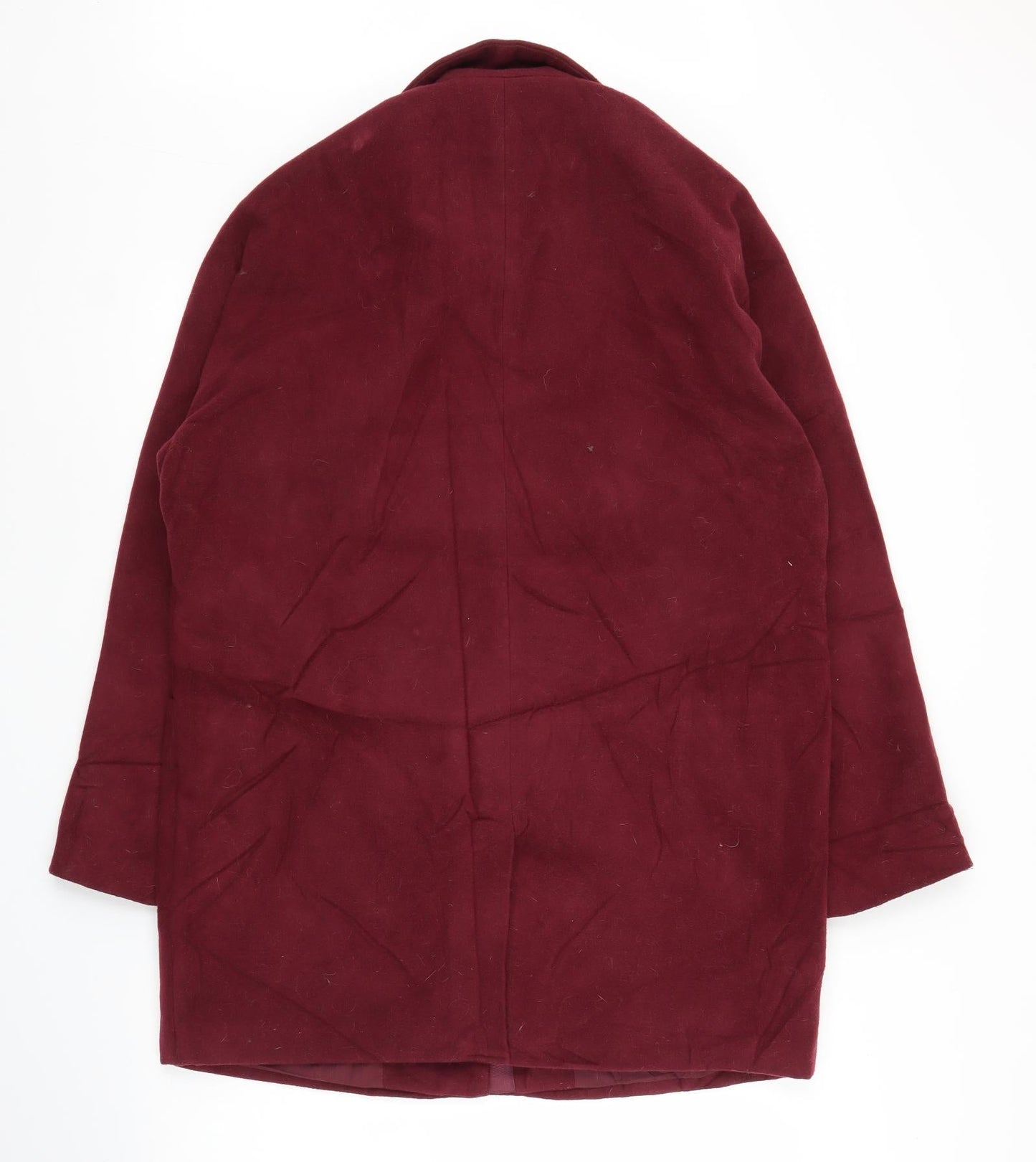 Womens UK Size 14 Boohoo Purple Overcoat