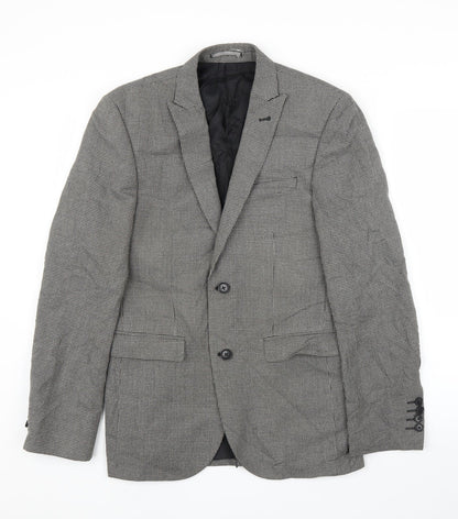 Mens UK Size 36 NEXT Regular Grey Suit Jacket