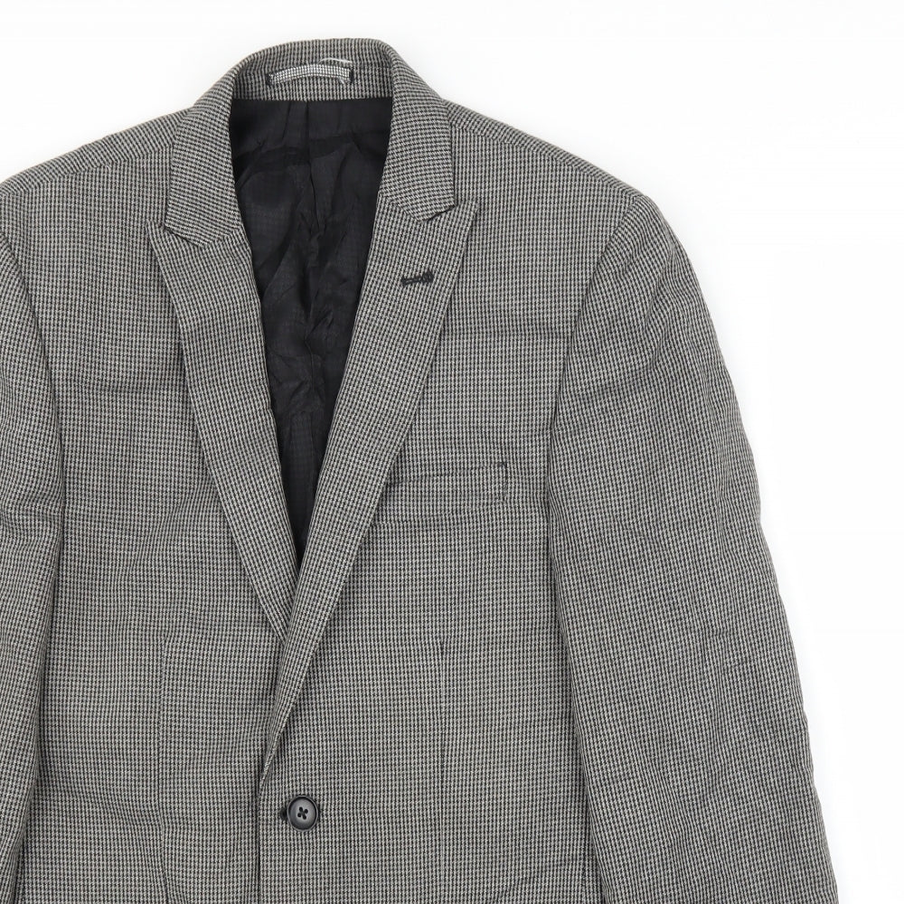 Mens UK Size 36 NEXT Regular Grey Suit Jacket
