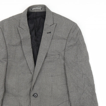 Mens UK Size 36 NEXT Regular Grey Suit Jacket
