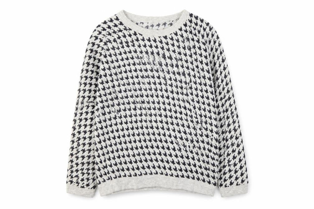 Womens UK Size M Preworn Grey Pullover Jumper
