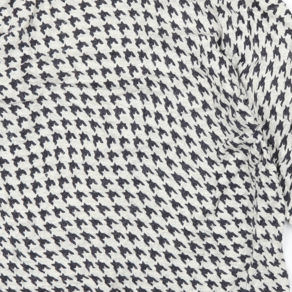 Womens UK Size M Preworn Grey Pullover Jumper