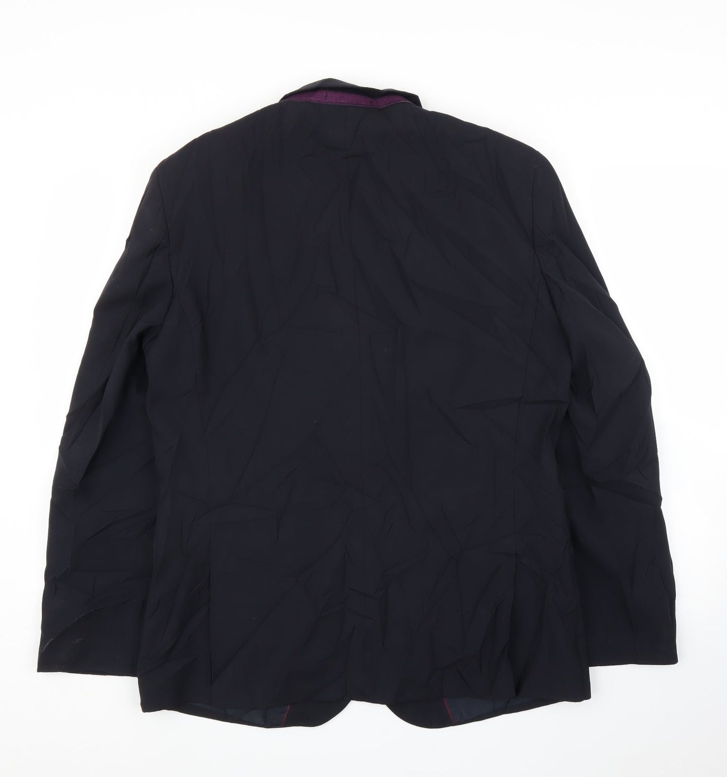 Mens UK Size 42 Fellini Regular Blue Suit Jacket