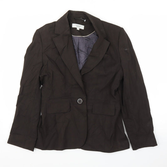NEXT Womens Brown   Jacket Blazer Size 10