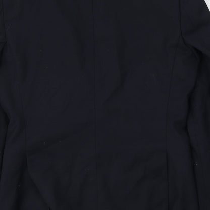 Mens UK Size 36 Topman Regular Blue Suit Jacket