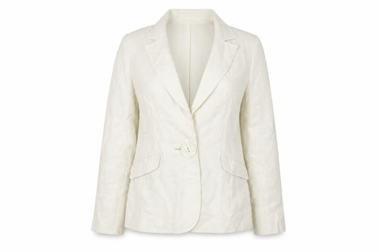 Womens UK Size 10 Wallis Regular White Blazer