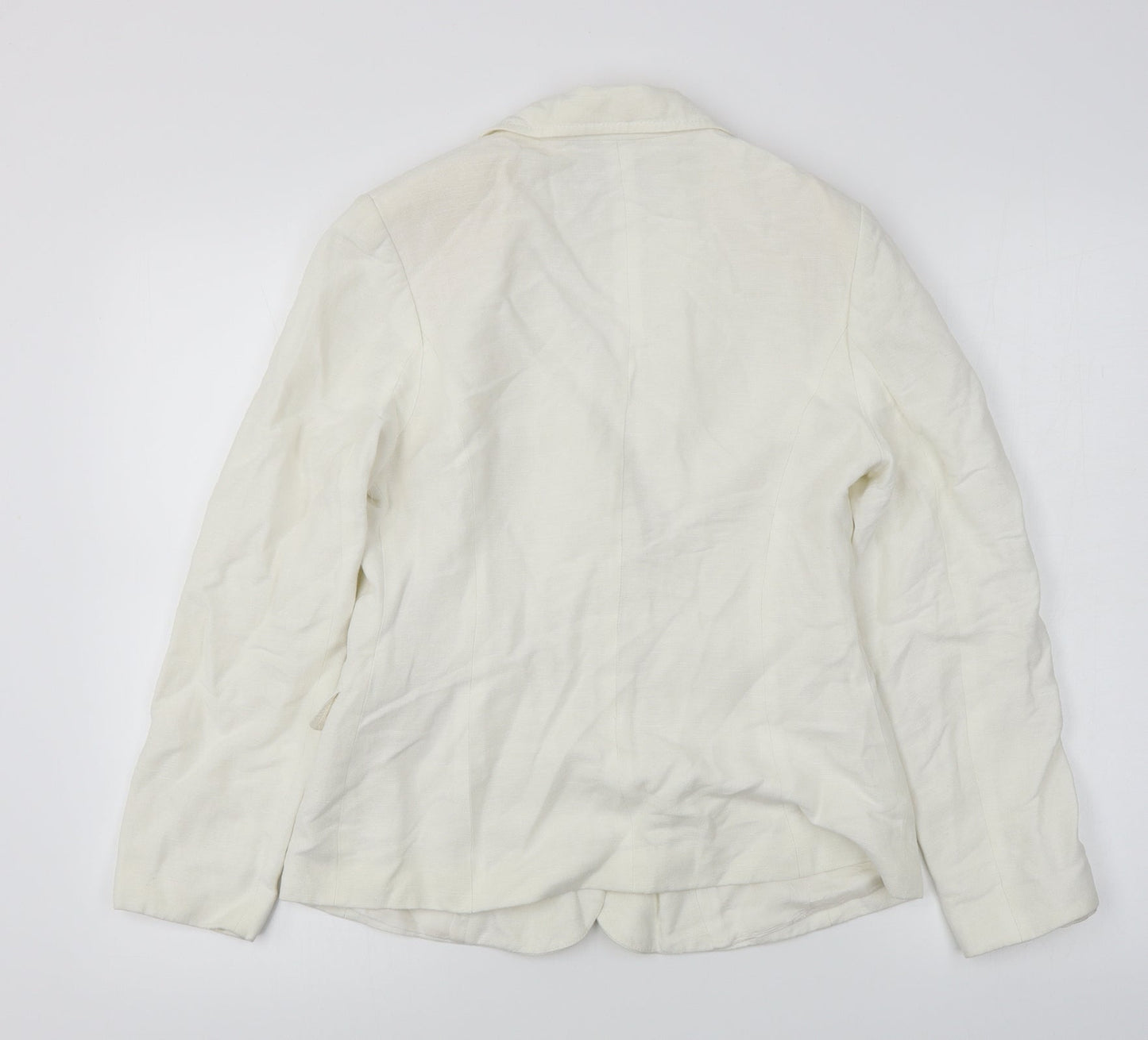 Wallis  Womens White   Jacket Blazer Size 10